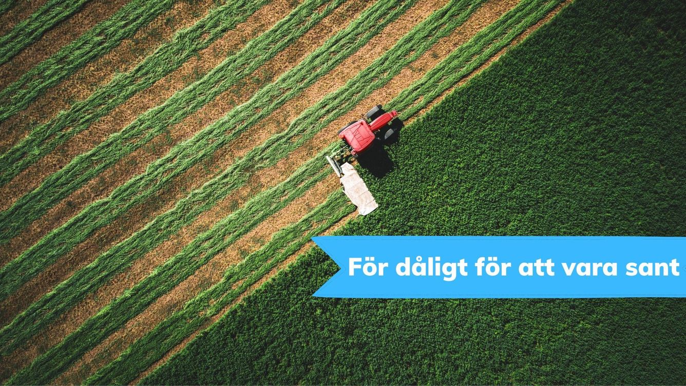 👩‍🌾 Nej, en bonde slutar inte var 8:e timme