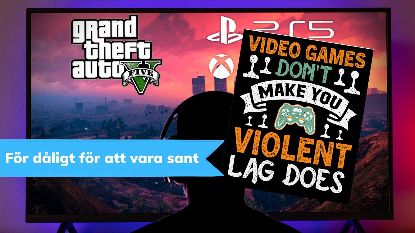🎮 Våldsamma tv-spel gör inte barn aggressiva