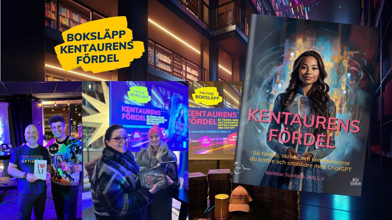 📚 AI-boken Kentaurens fördel släppt!