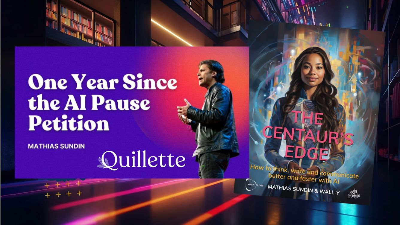 🦾 Ett år sedan AI-pausen: Utdrag ur Kentaurens fördel i Quillette