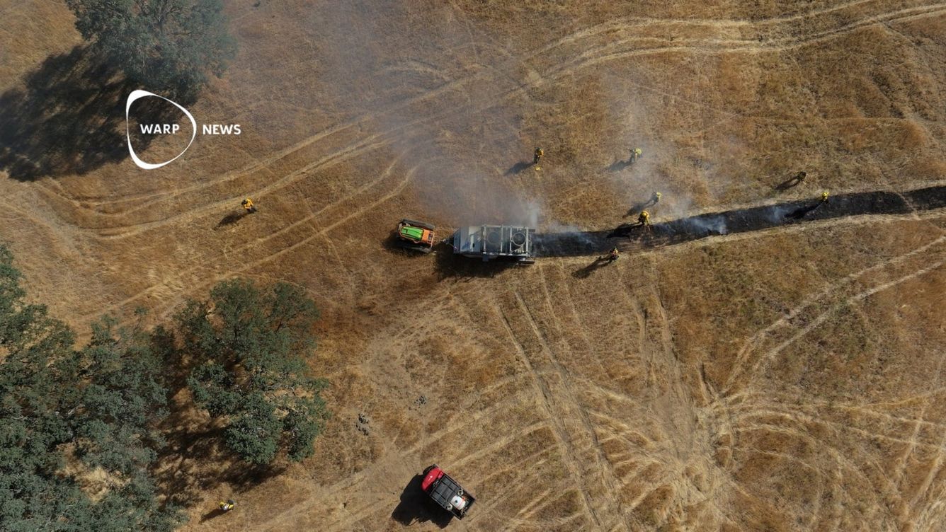 🔥 BurnBot utför kontrollerade bränder för att minska risken för skogsbränder