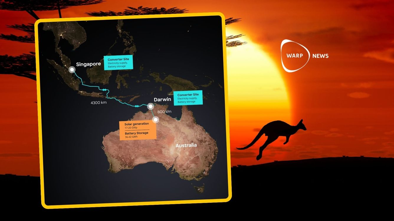 ☀️ Världens längsta undervattenskabel för solel får grönt ljus från Singapore