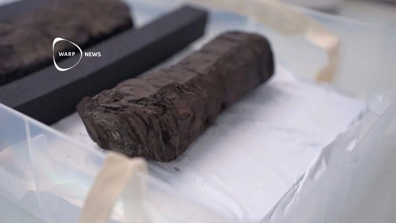 📜 AI avslöjar text i 2000 år gammal förkolnad bokrulle från Herculaneum