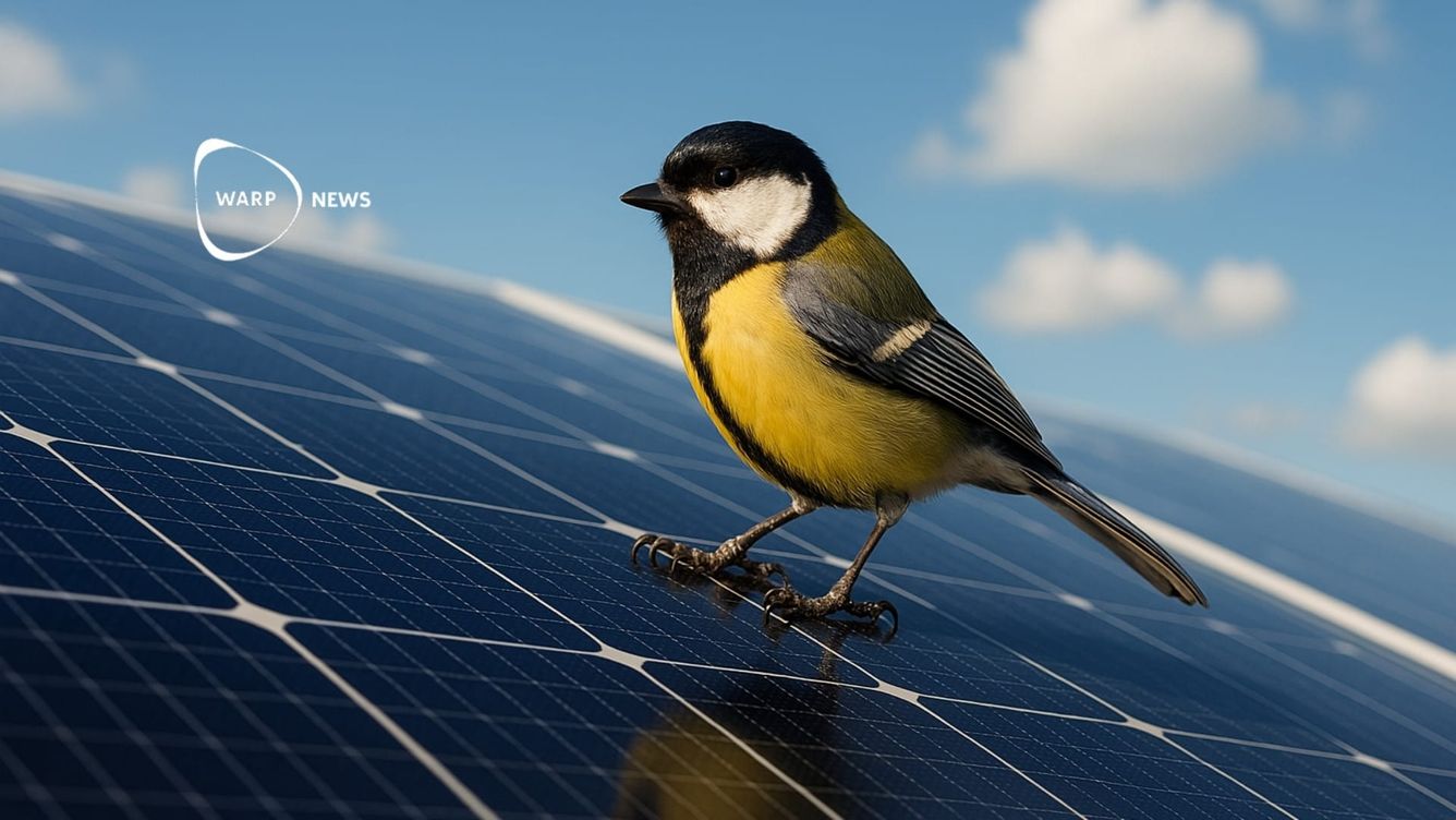 🐦 Solcellsparker gynnar fågelliv mer än jordbruksmark
