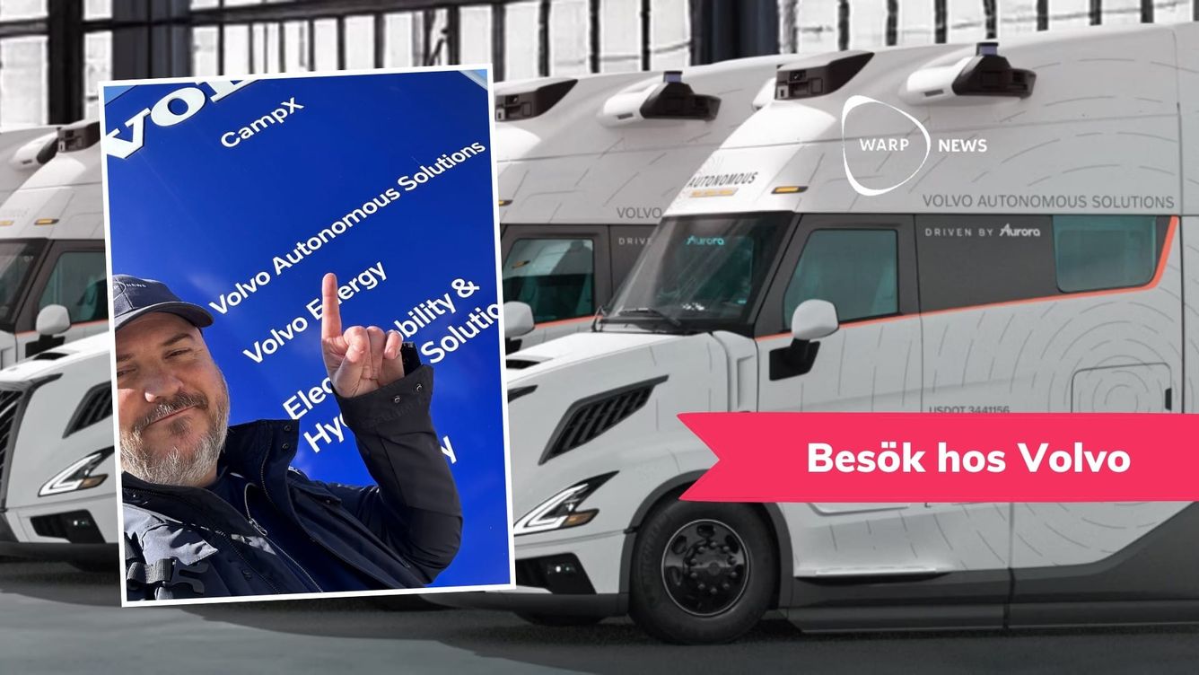 🚛 Den självkörande framtiden närmar sig på Volvo