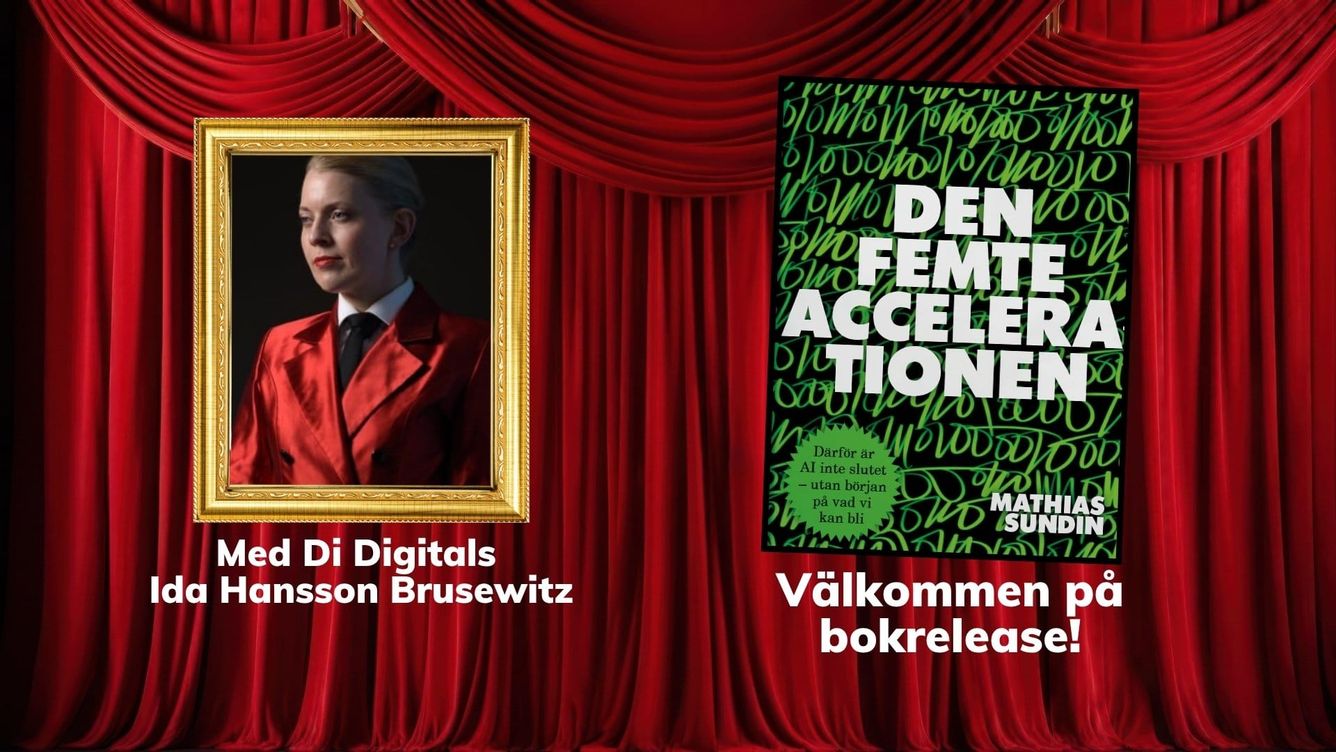 📗 En av Europas mäktigaste techkvinnor är ny gäst på bokreleasen