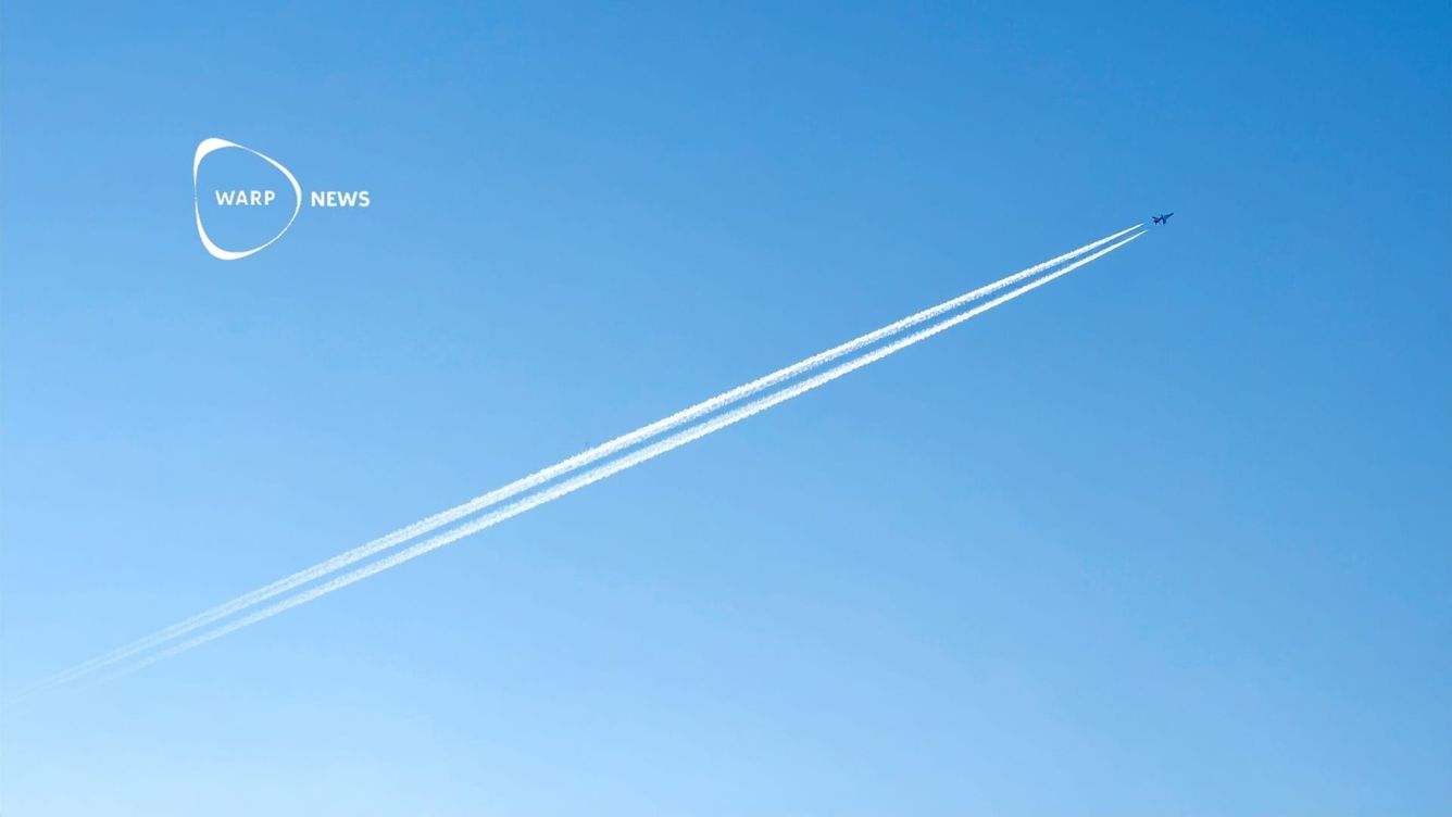 🛫 Flygplanens kondensstrimmor värmer klimatet mindre än forskare trott