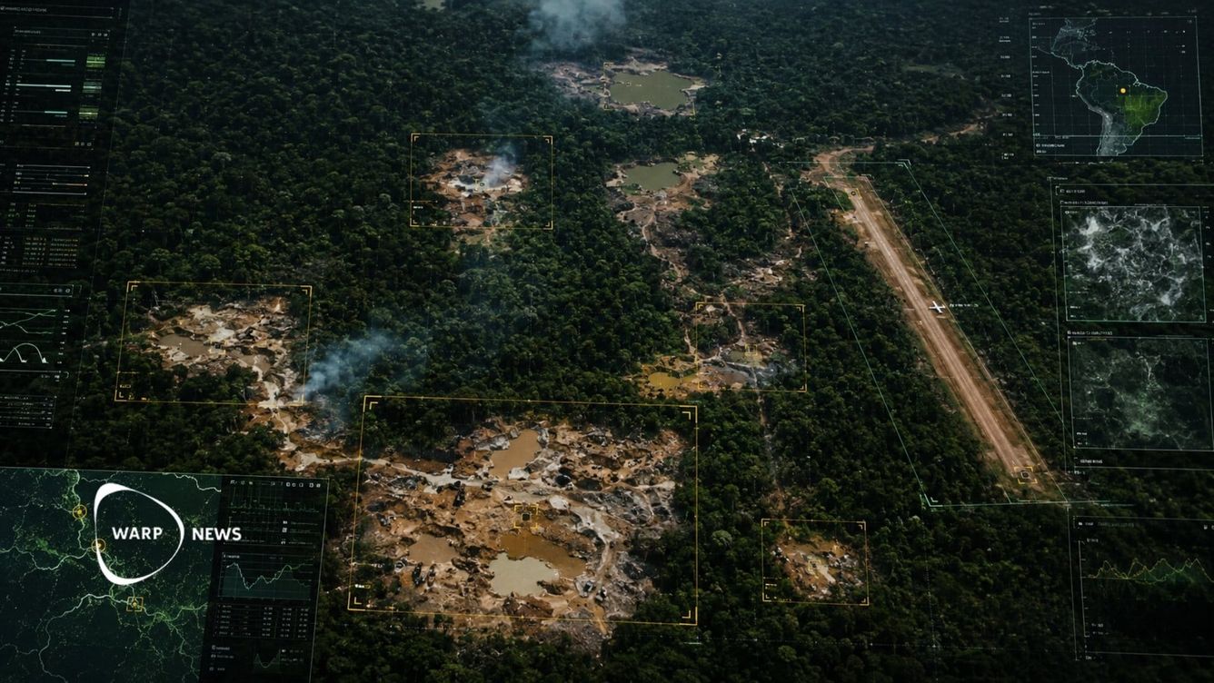 🛰️ AI och satellitbilder hjälper journalister att kartlägga olagliga gruvor i Amazonas