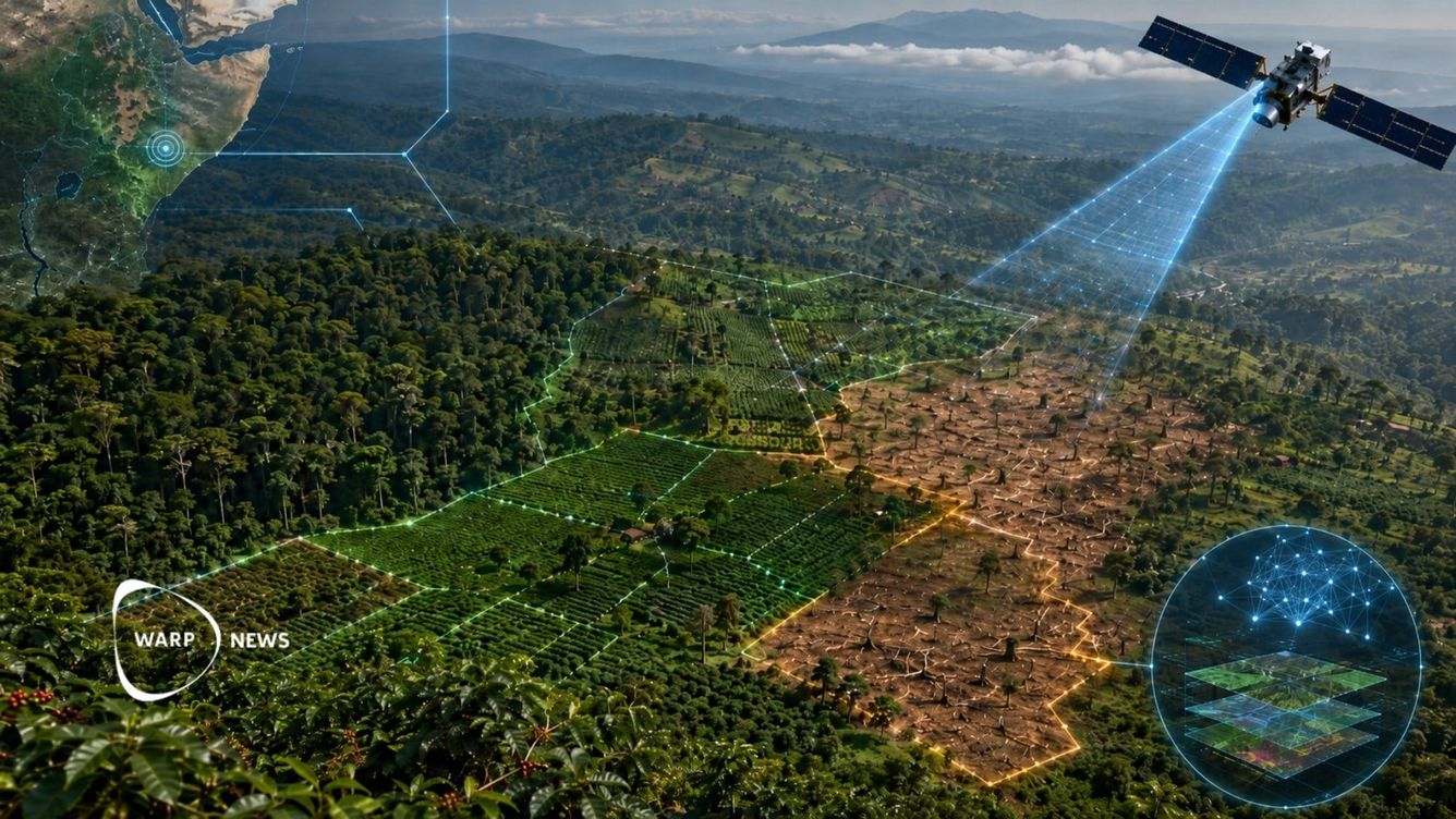 🛰️ Kaffebolag startar satellitprogram för att kartlägga avskogning