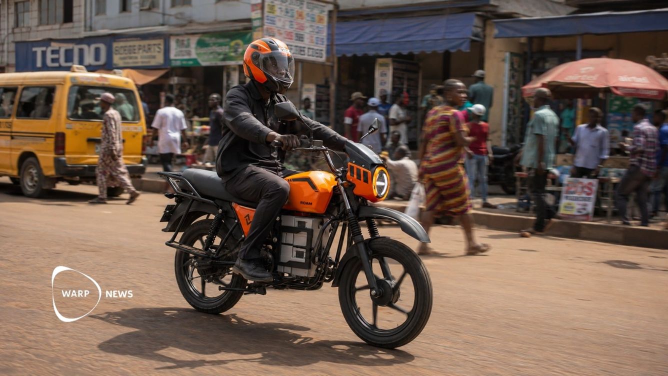 🏍️ Elmotorcyklar accelererar i Afrika