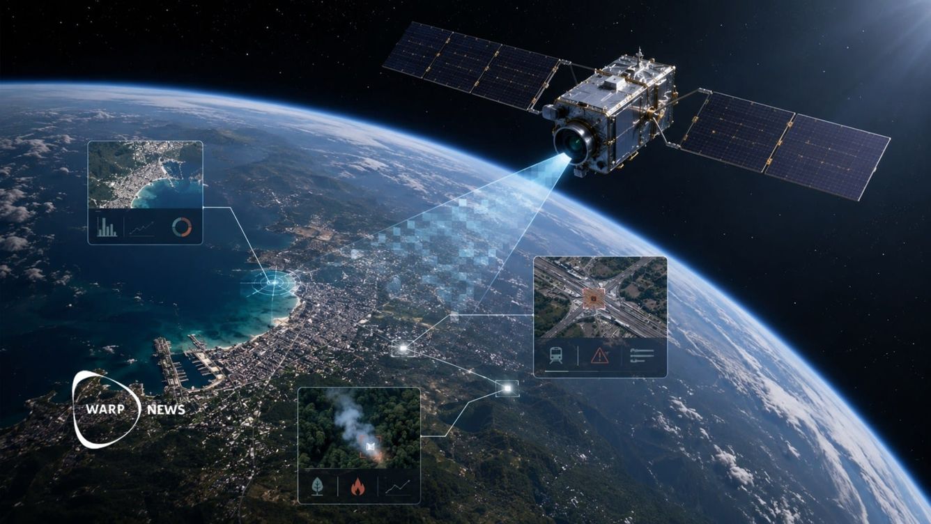 🛰️ Satellit tolkade sina bilder själv, kan hålla koll på jorden i realtid