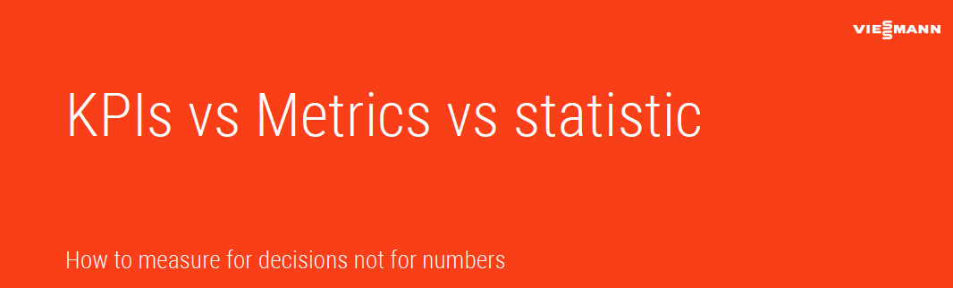 KPIs, dashboards and metrics