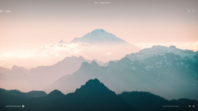 Surprising joy: how Superhuman Mail chooses Inbox Zero images