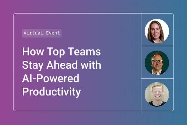 How Top Teams Stay Ahead with AI-Powered Productivity