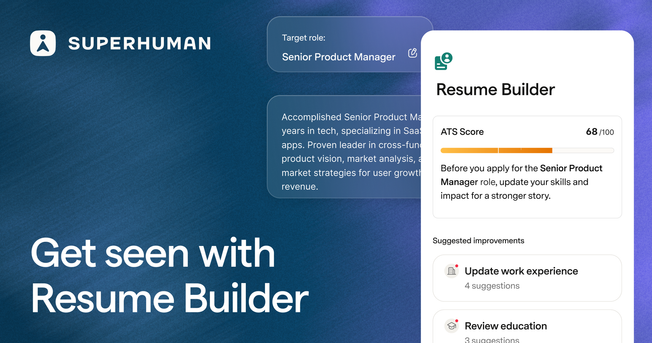 The Resume Builder That Gets You Seen