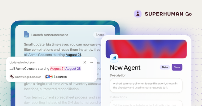 Go 1.0: Custom, Proactive Agents Everywhere You Write