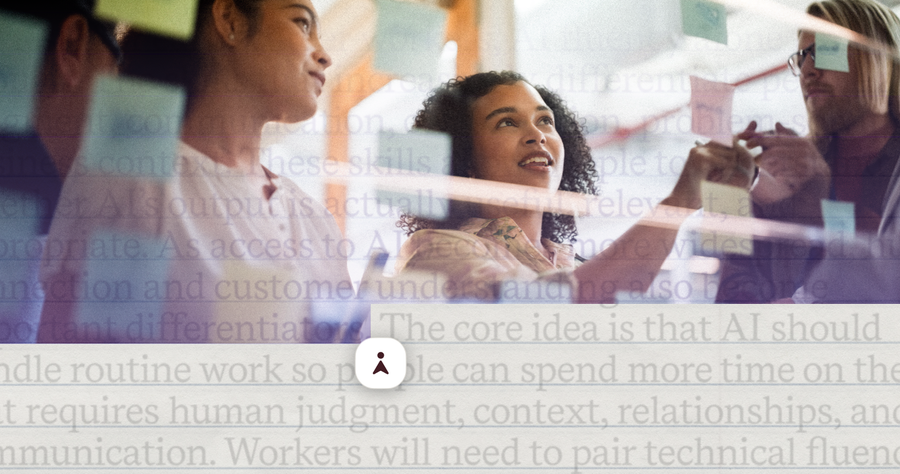 Why Human Skills Matter More Than Ever in an AI Economy
