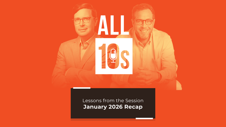 Lessons from the Session: January 2026