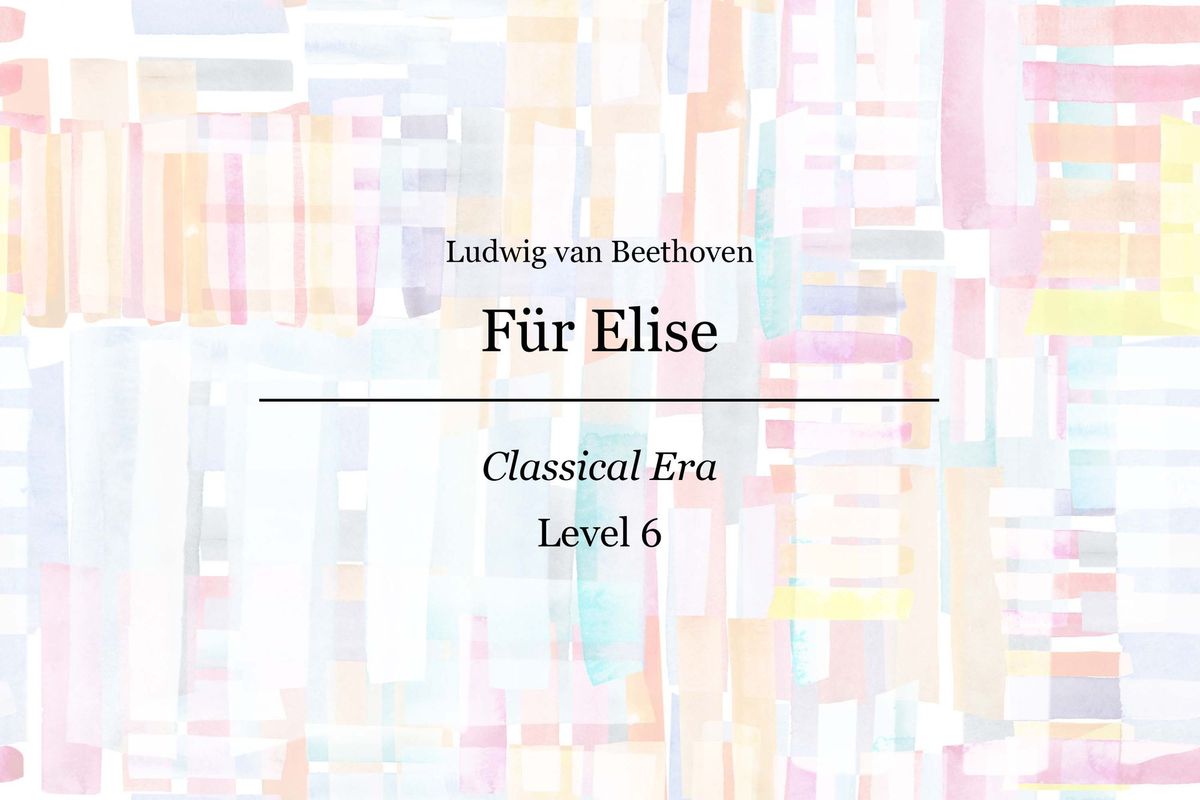 Für Elise - Beethoven - Piano Sheet Music