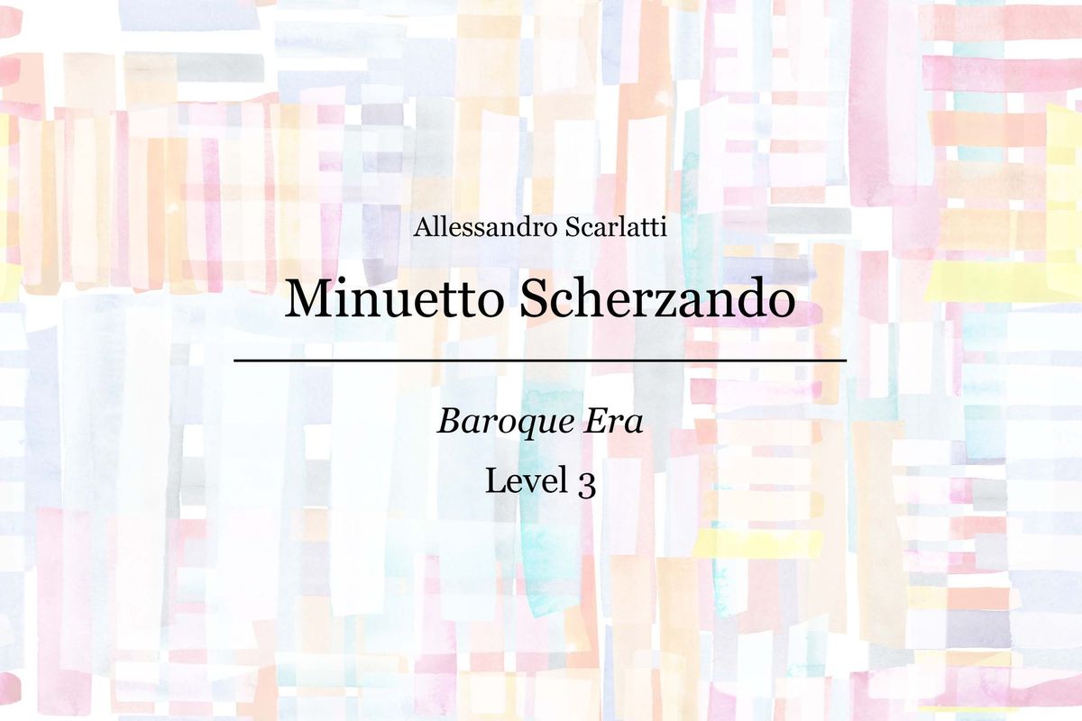 Scarlatti - Minuetto Scherzando - Piano Sheet Music