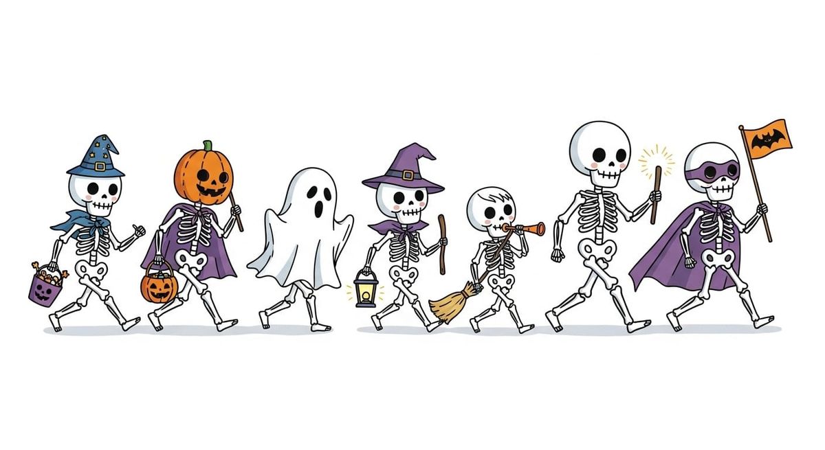 The Skeleton Parade - Late Elementary Piano Sheet Music