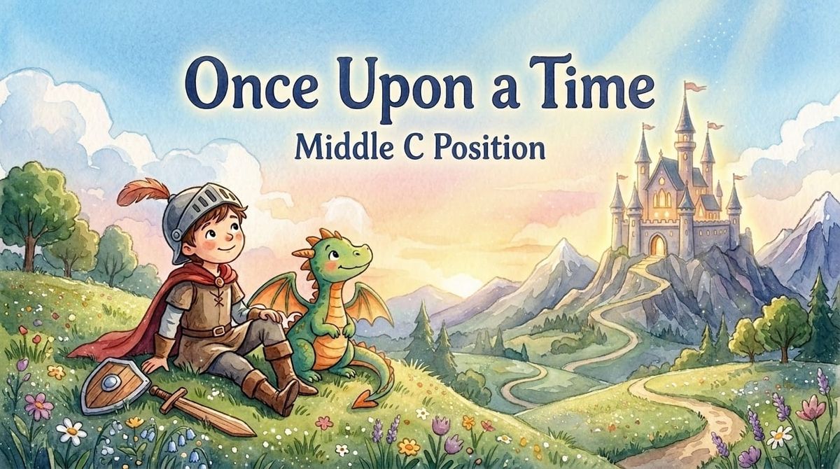 Once Upon a Time - Elementary Piano Sheet Music