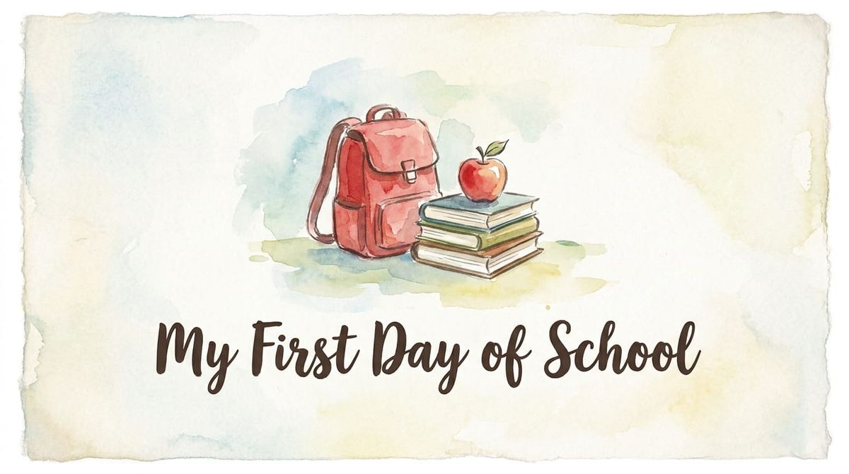My First Day of School - Primer Piano Sheet Music