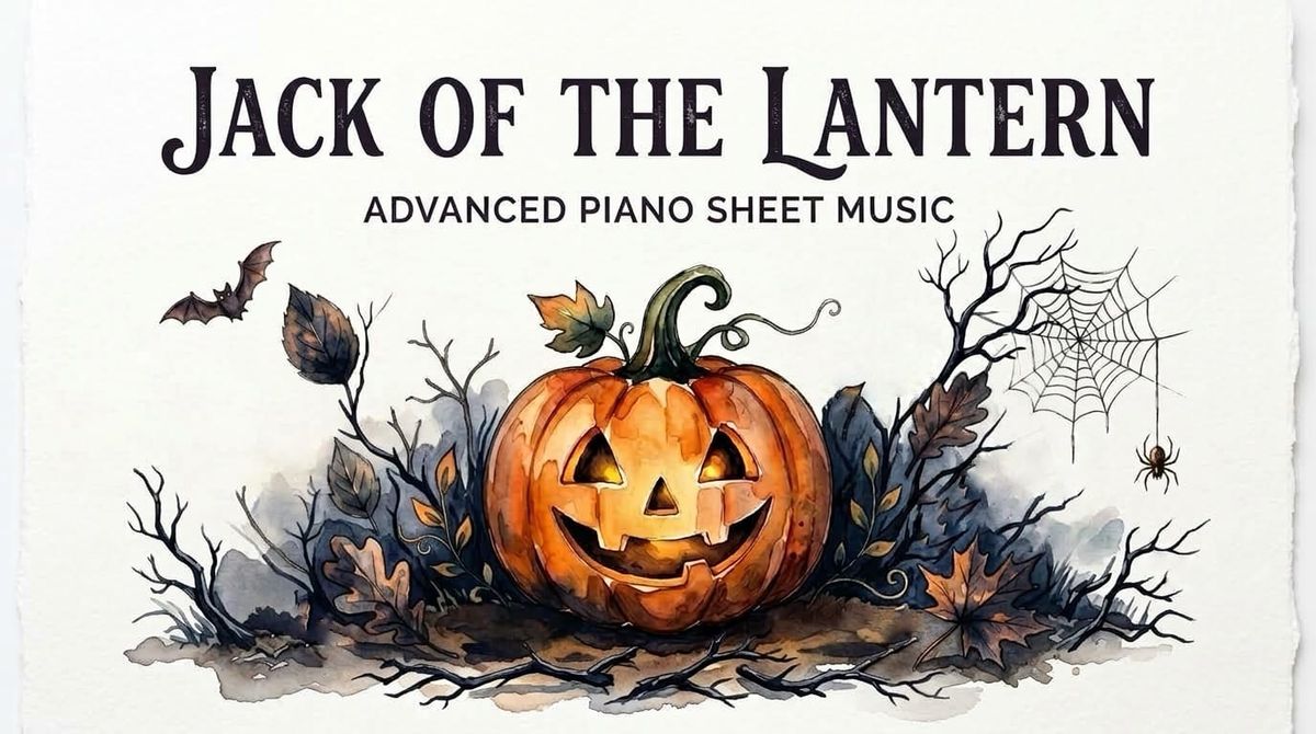 Jack of the Lantern - Advanced Piano Sheet Music