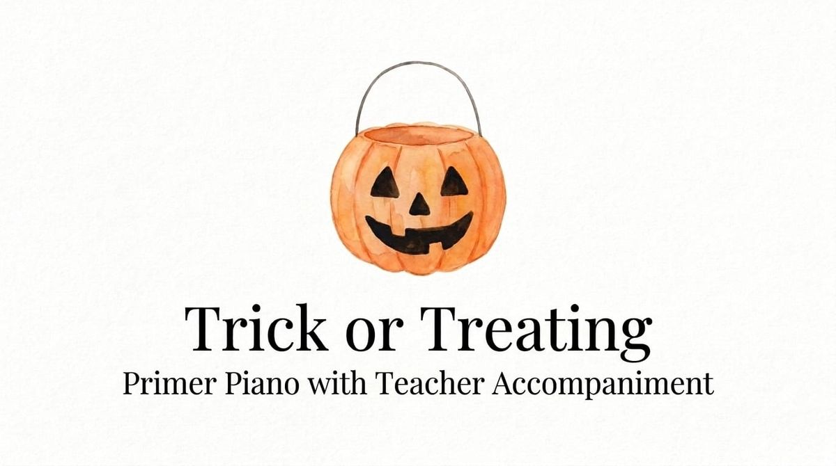Trick or Treating - Primer Piano Sheet Music