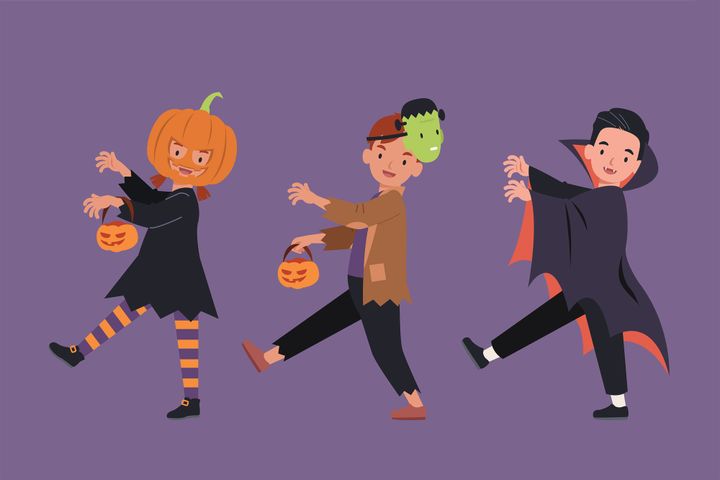 Halloween Costume Parade (Duet) - Early Intermediate Piano Sheet Music