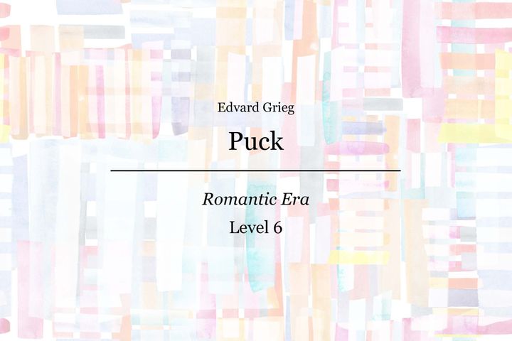 Edvard Grieg - Puck - Piano Sheet Music