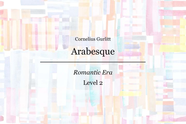 Cornelius Gurlitt - Arabesque - Piano Sheet Music