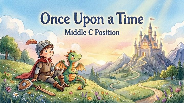 Once Upon a Time - Elementary Piano Sheet Music