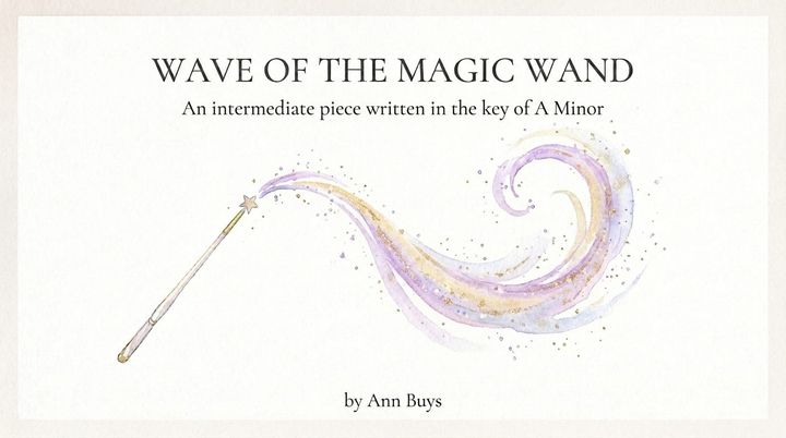 Wave of the Magic Wand - Intermediate Piano Sheet Music