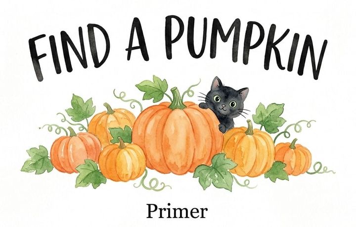 Find a Pumpkin - Primer Piano Sheet Music