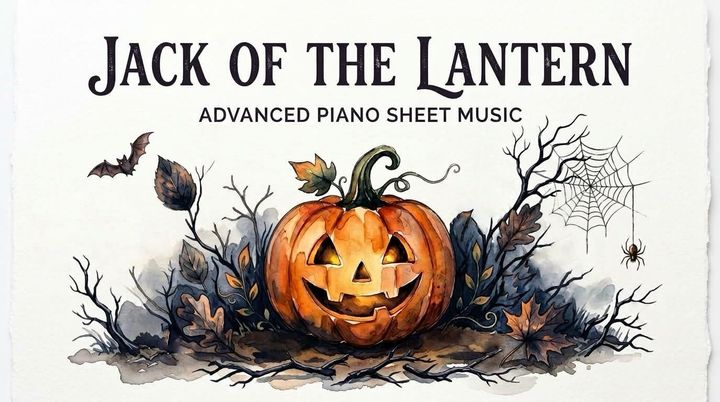 Jack of the Lantern - Advanced Piano Sheet Music