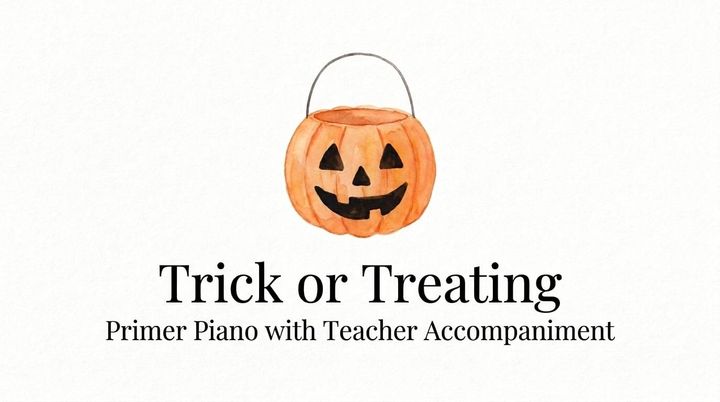 Trick or Treating - Primer Piano Sheet Music