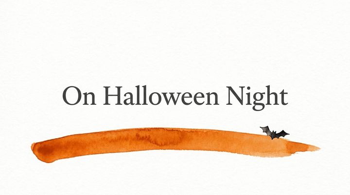 On Halloween Night - Late Elementary Piano Sheet Music