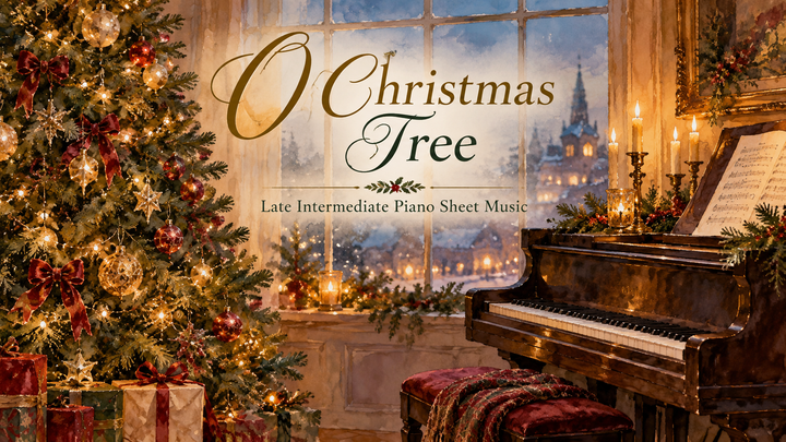 O Christmas Tree - Late Intermediate Piano Sheet Music