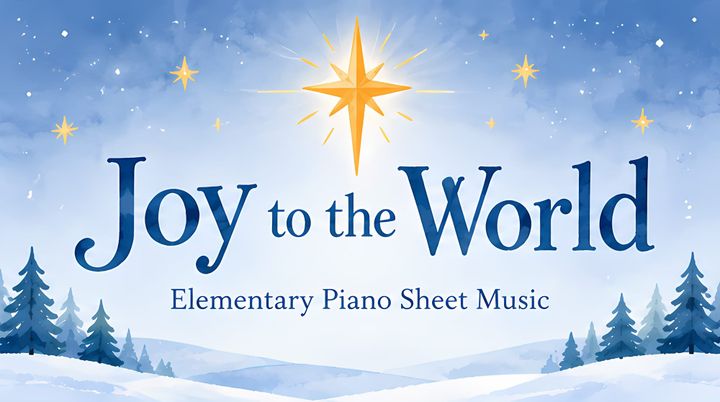 Joy to the World - Elementary Piano Sheet Music