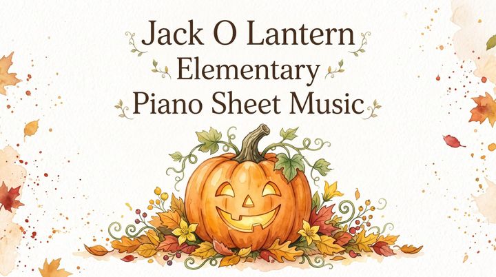 Jack-O-Lantern - Elementary Piano Sheet Music