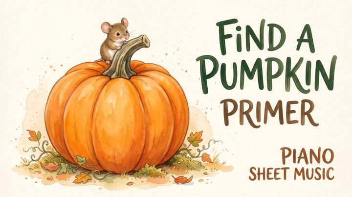 Find a Pumpkin - Primer Piano Sheet Music