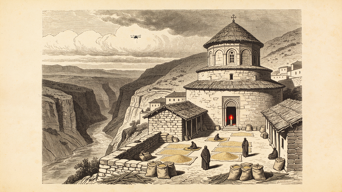 The Drone Watched the Monastery for Three Hours. Then It Fired.