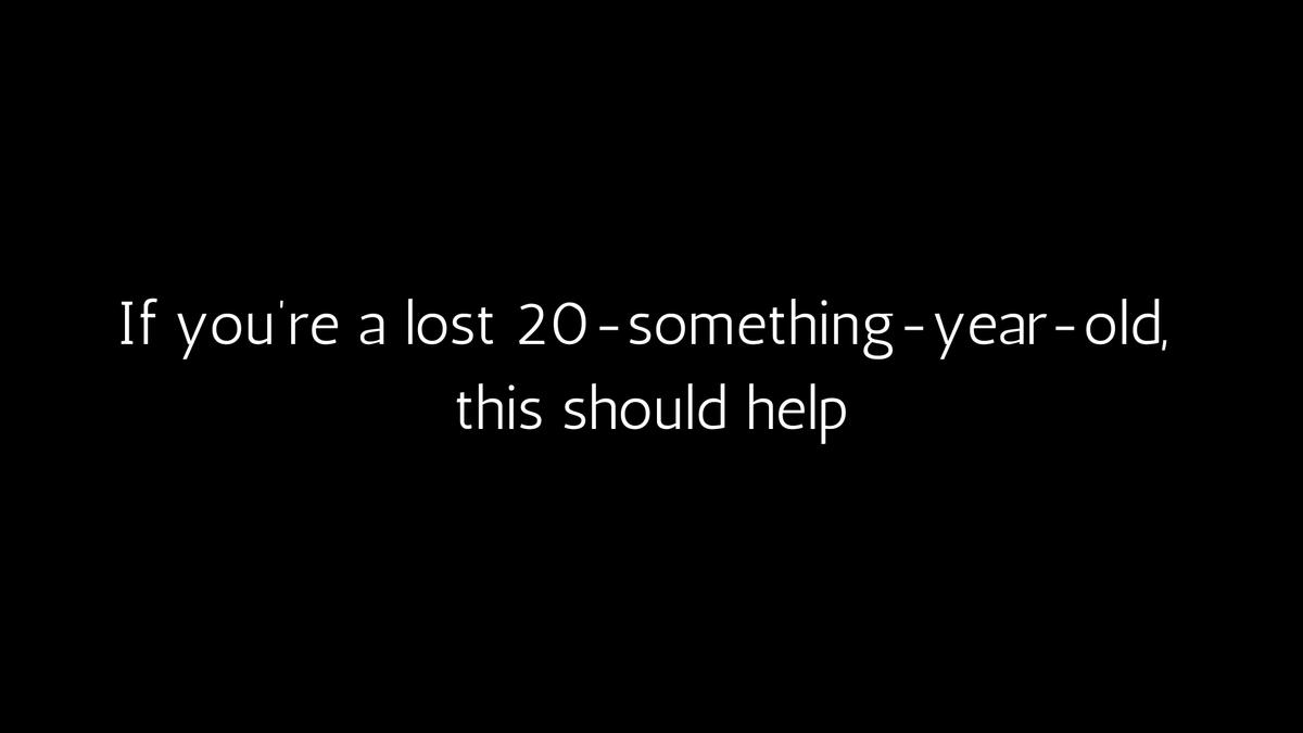 The ultimate guide to survive your 20s
