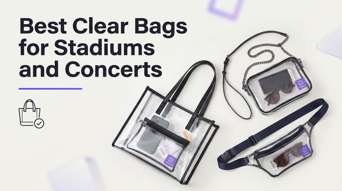 Best clear bags for stadiums and concerts