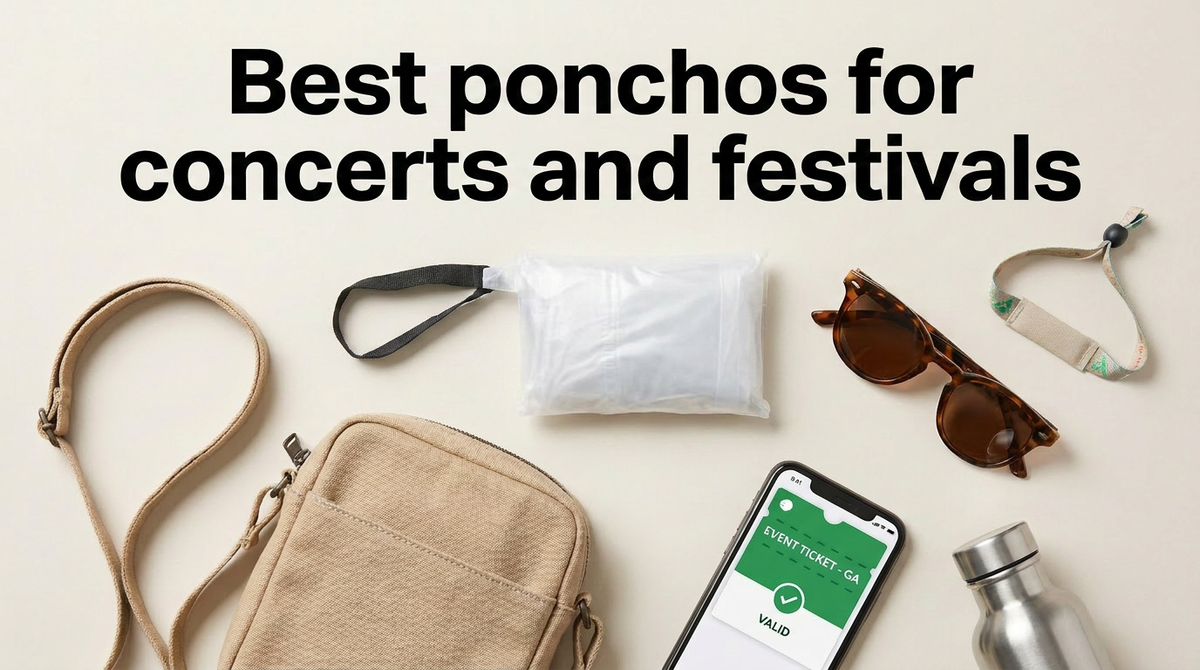 Best ponchos for concerts and festivals
