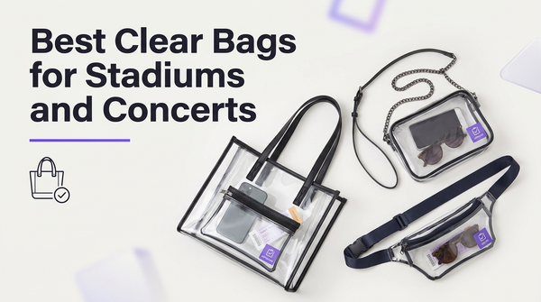 Best clear bags for stadiums and concerts
