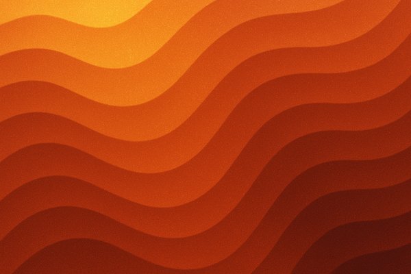 AI generated image of abstract multicoloured waveforms.