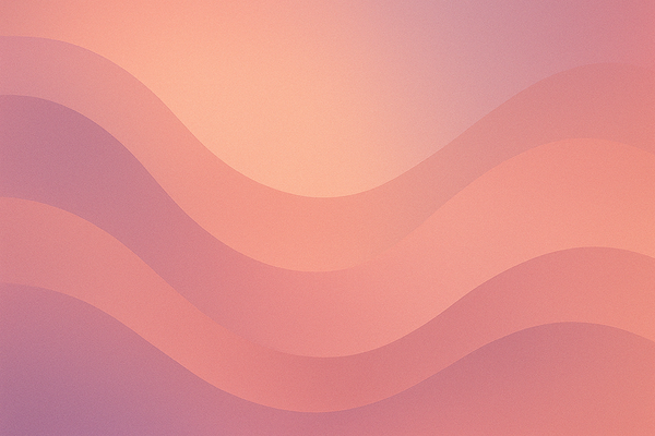 AI generated image of abstract multicoloured waveforms.