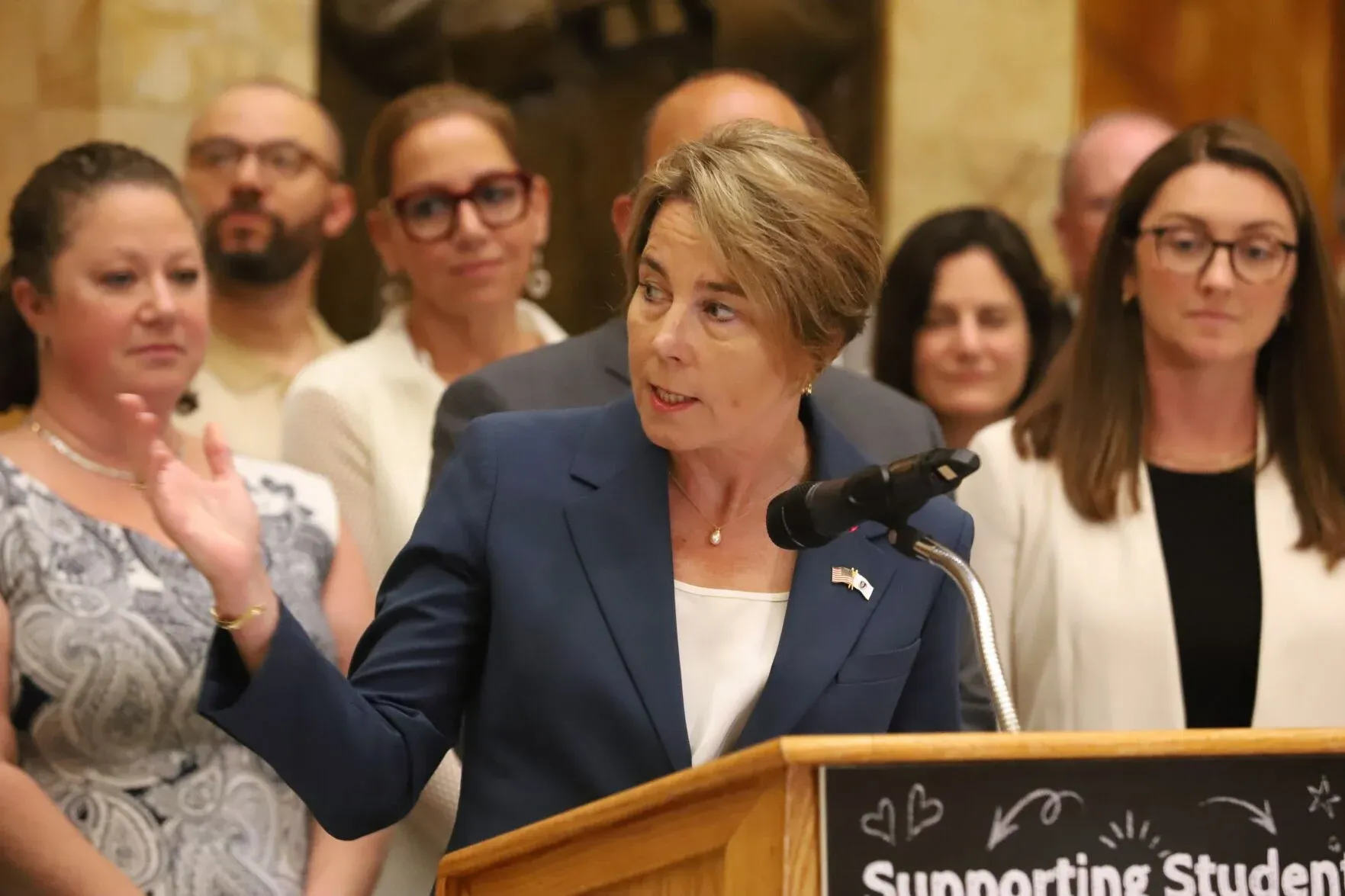 Maura Healey Wants To Spend Another $100 Million After Signing $63.4 Billion Budget